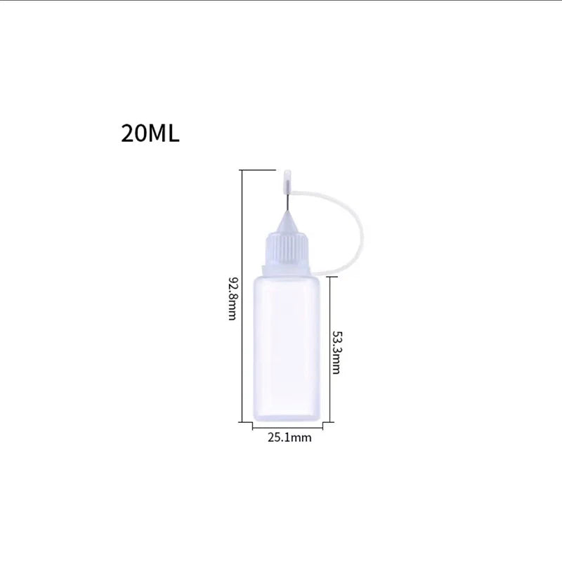 50ML Plastic Liquid Alcohol Bottle For Dispenser Rosin Solder Flux Paste For Phone PCB Cleaning Welding Repair Tools - image…