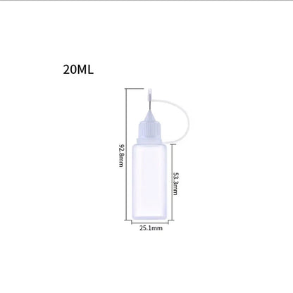 50ML Plastic Liquid Alcohol Bottle For Dispenser Rosin Solder Flux Paste For Phone PCB Cleaning Welding Repair Tools - image…