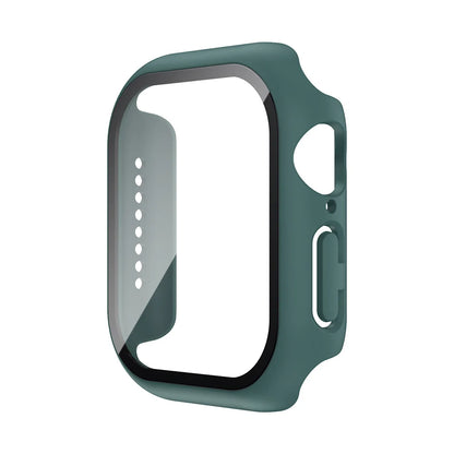 Tempered Glass+Case For Apple Watch 38mm 40mm 41mm 42mm 44mm 45mm 46mm Screen Protector Protective Cover iWatch 10 8 7 9 6 S…