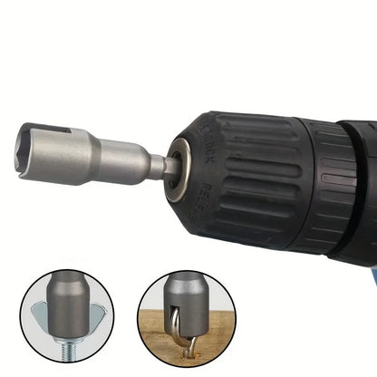 Natural Slotted Butterfly Hole Socket Wrench 65mm Hexagonal Handle Electric Screwdriver Wing Nut Socket Tool - image 5