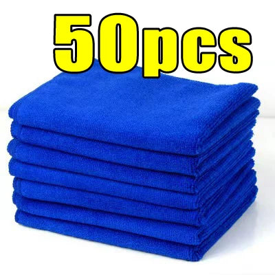 Microfiber Cleaning Cloths Lint Free Microfiber Cleaning Towel Cloths Reusable Cleaning Towels w/ Super Absorbent for Car Wi…