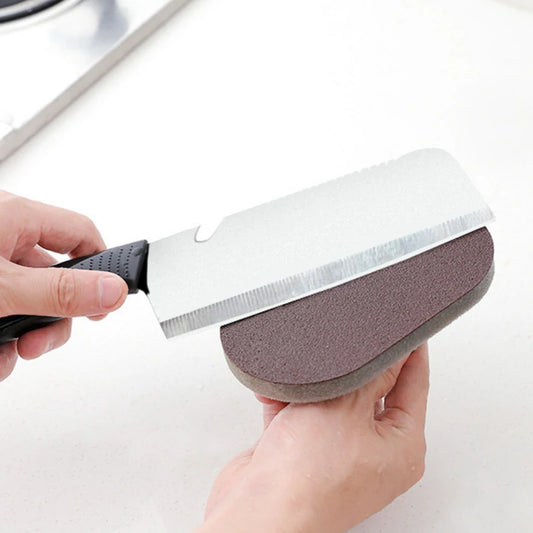 Magic Emery Sponge Brush Wipe Eraser Cleaner Kitchen Bath Rust Strong Decontamination Cleaning Tools With Handle Household T…