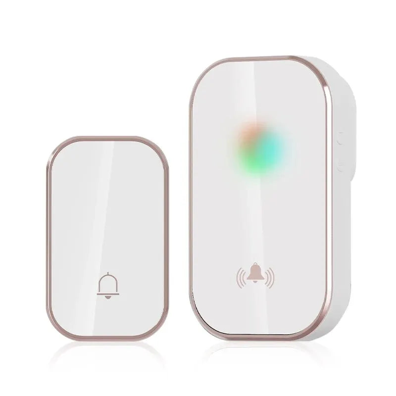 Wireless Doorbell Smart Home Welcome Door Bell 36 Ringtones 300M Long Distance Outdoor House Door Chime Kit Battery Free - i…