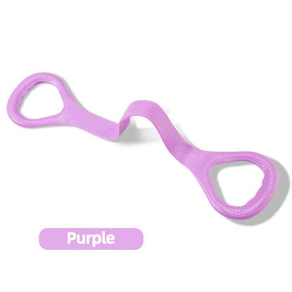 8 Fitness Workout Resistance Band Arm Back Shoulder Exercise Elastic Training Band Yoga Pilates Equipment - image 7