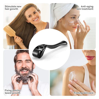 540 Needles for Facial Body Hair Growth Derma Roller for Skin Beard 0.2mm 0.25mm 0.3mm Needle Micro Face Roll Tool - image 6