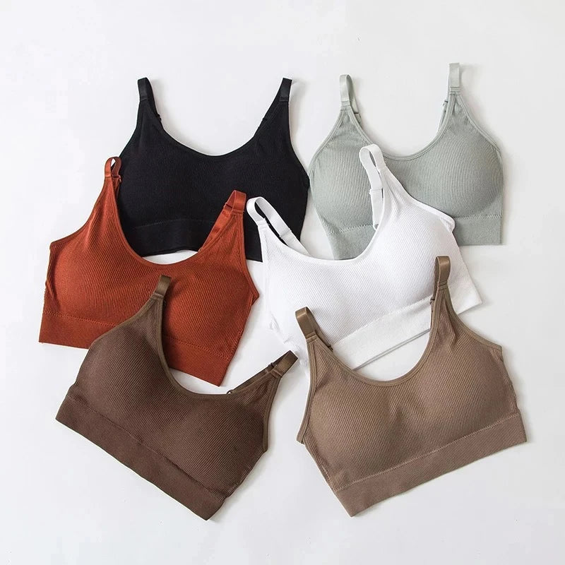 Sexy Underwear Women Gather No Steel Ring Lingerie Bra Tube Top Wrapped Chest Beauty Back Actival Cotton Thin Section Tube T…