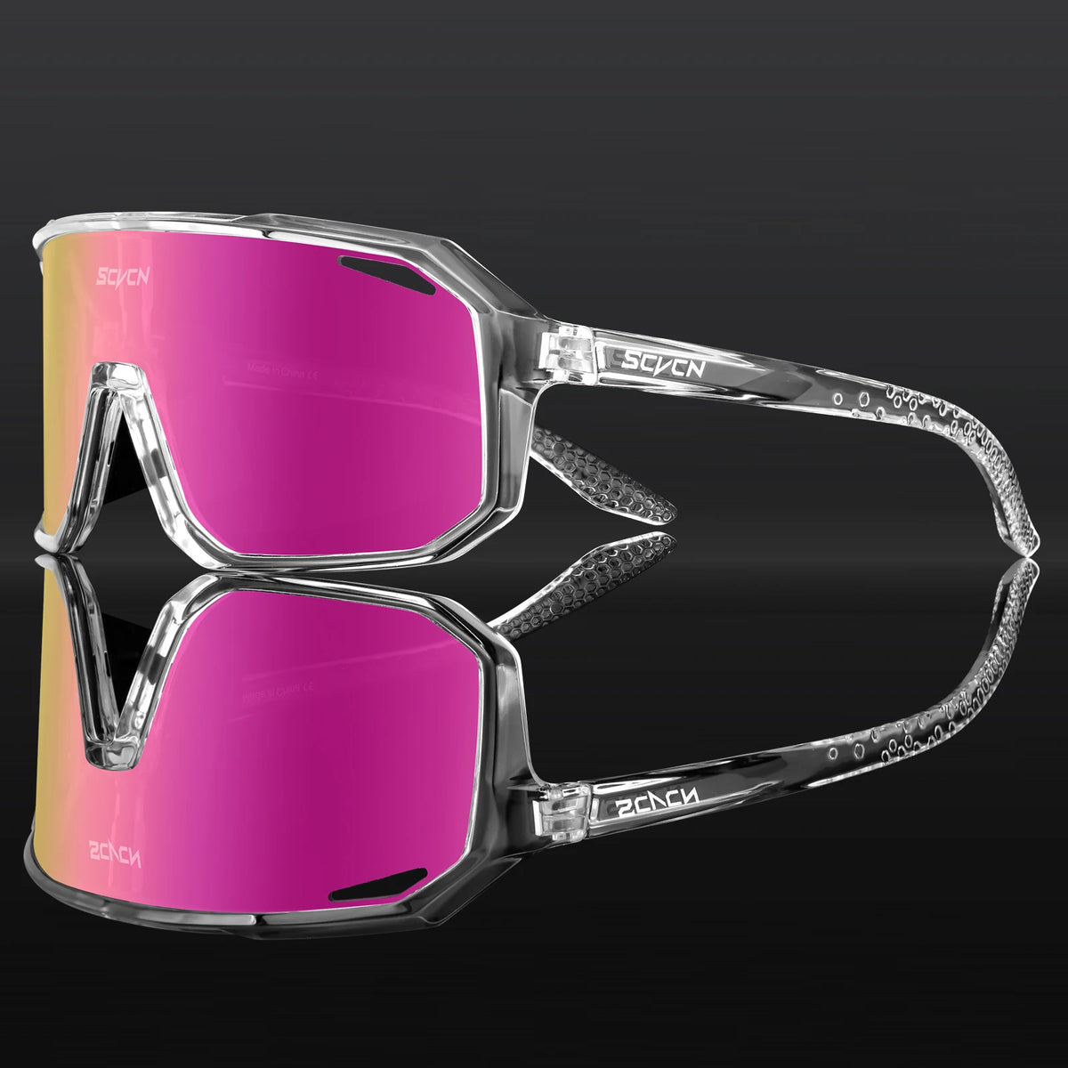 SCVCN New Cycling Glasses Bike Sunglasses Men UV400 Eyewear Outdoor Sports MTB Goggles Bicycle Women Riding Hiking Sunglasse…