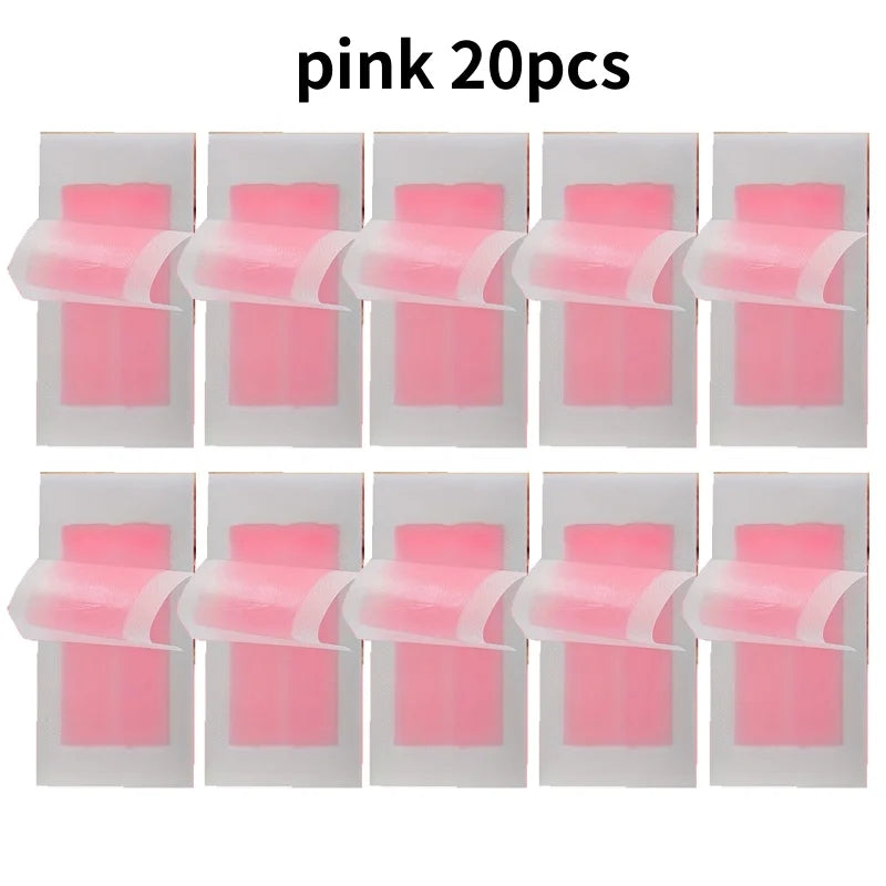 Professional Warning Tapes For Summer Hair Removal, Double Face Cold Warning Paper For Legs, Body, Face,6 Sticks, 10/20 Stic…