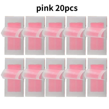 Professional Warning Tapes For Summer Hair Removal, Double Face Cold Warning Paper For Legs, Body, Face,6 Sticks, 10/20 Stic…