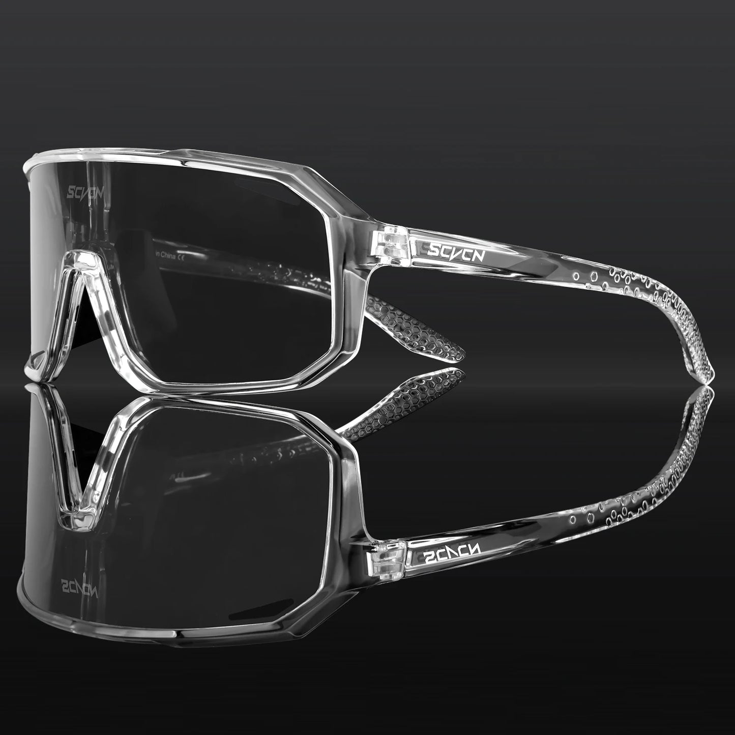 SCVCN Men bicycle Cycling Sunglasses Woman MTB road bike Driving Goggles Outdoor Sports running Glasses UV400 Hiking Eyewear…