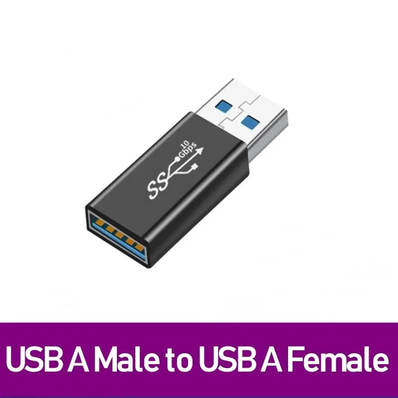 Universal USB 3.0 OTG Type C Adapter USB C Male to USB-A Male Female Converter for Macbook Huawei Samsung Xiaomi Ipad Connec…