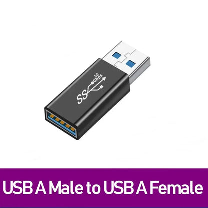 Universal USB 3.0 OTG Type C Adapter USB C Male to USB-A Male Female Converter for Macbook Huawei Samsung Xiaomi Ipad Connec…