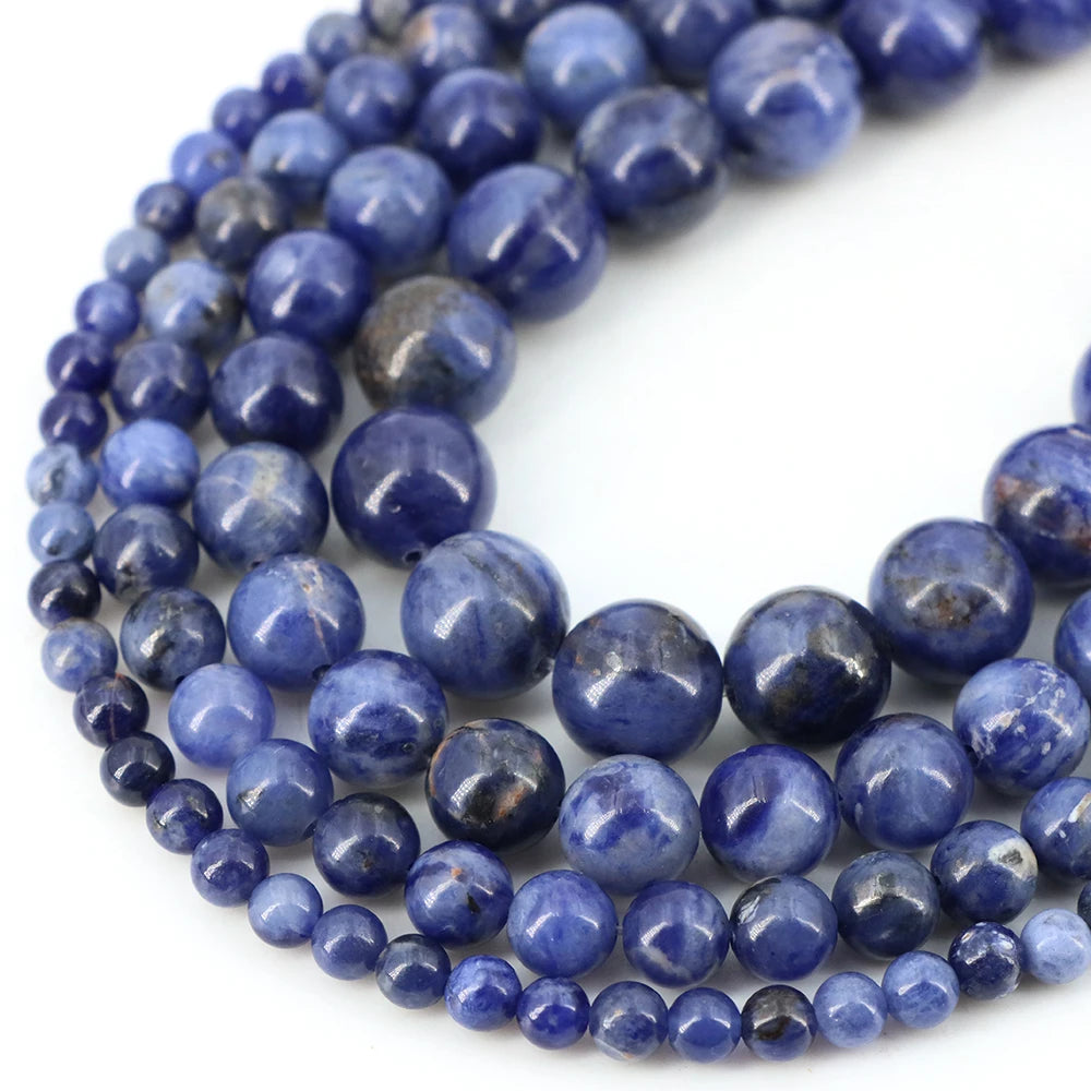 Natural Stone Beads Blue Tiger Eye Crystal Amethyst Rose Quartz Gemstone Bead for Jewelry Making Bracelet Necklace 4/6/8/10M…