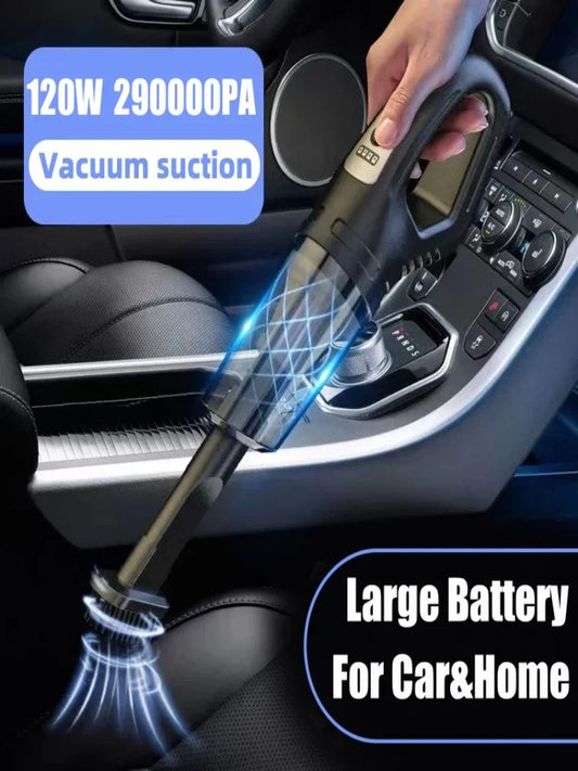 Wireless Vacuum Cleaner Powerful Suction Rechargeable Handheld Vacuum Cleaner Quick Charge for Car Home Pet Hair - image 2