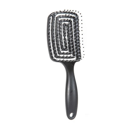 WANMEI Volumizing Detangling Hair Massage comb Hair Massage Comb with Hollowed-Out Design hair styling tools for real hair w…