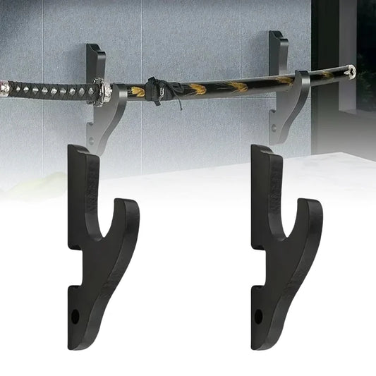 Wall Katana Sword Shelf Support Wooden Real Japanese Katana Samurai Sabre Wall Storage Rack Knife Display Holder Home Organi…