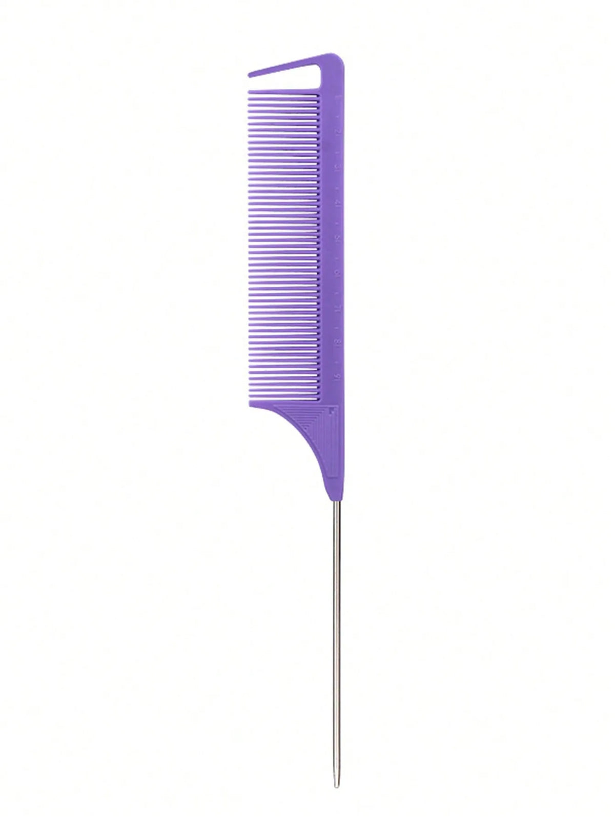 stainless steel pointed tail hair, hair comb hair brush salon hair styling tool hair comb, Special for real hair wigs - imag…