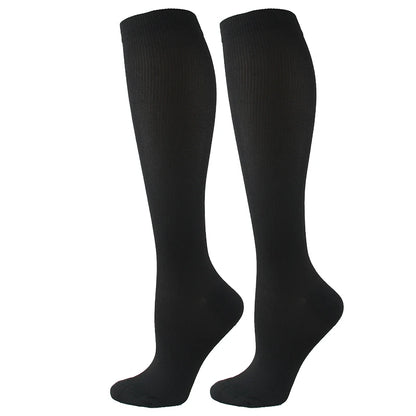 Varicose Veins Compression Socks Fit For Golf Rugby Running Hiking Sports For Anti Fatigue Driving Travel Flight Women Men S…