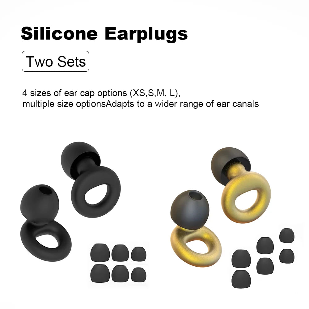 Silicone Earplugs for Swimming Sleep Noise Cancel Noise Reduction-Soundproof Reduce Disturbances -Quality Earplugs - image 35