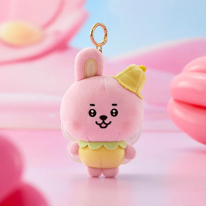 BT21 Chimmy Cooky koya Shooky Tata Creative Anime Peripheral Cartoon Keychain Personality Cute Backpack Decorative Doll Pend…