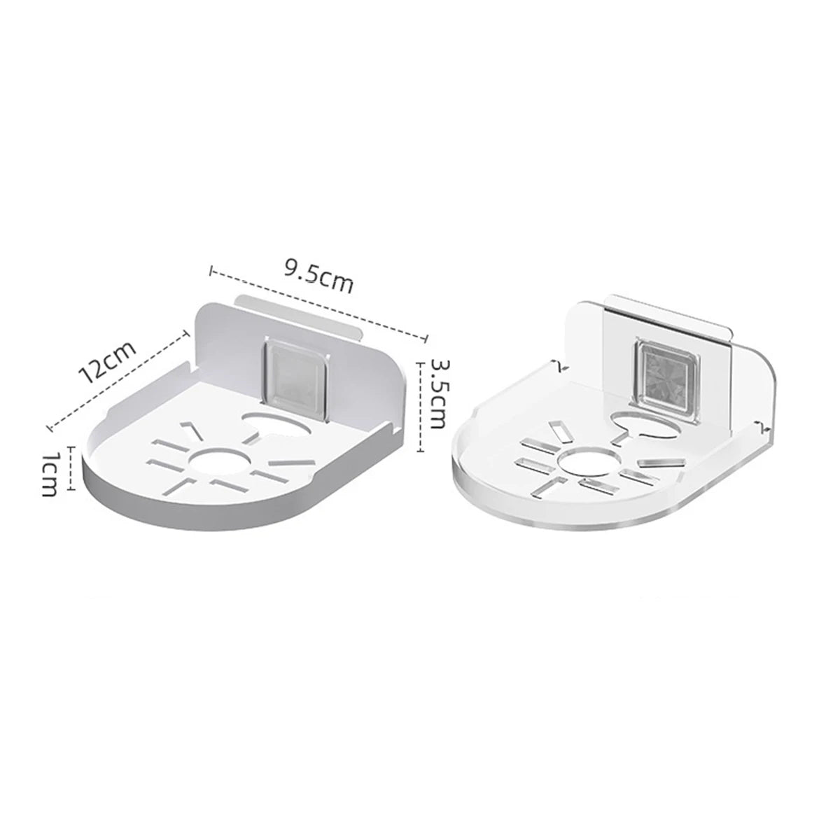 Universal Non-Drilling Wall Mount for CCTV Camera - Durable and Space-Saving Storage Holder - image 5