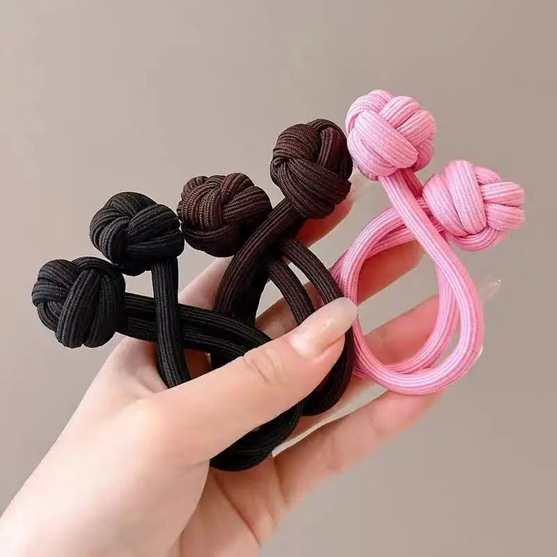 Simplicity Stretch Rubber Hair Ties for Women High Elasticity Fashion Girl Head Rope Scrunchie Hair Accessories - image 10