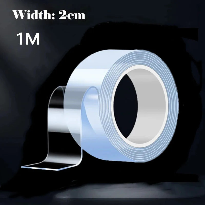 "Versatile Reusable Double-Sided Waterproof Adhesive Tape - Perfect for Kitchen and Bathroom Supplies" - image 6