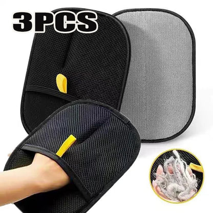Pet Hair Cleaning And Collection Gloves Pet Double-sided Multi-functional Beauty Glove Tool Reduce The Pressure Of Pet Owner…