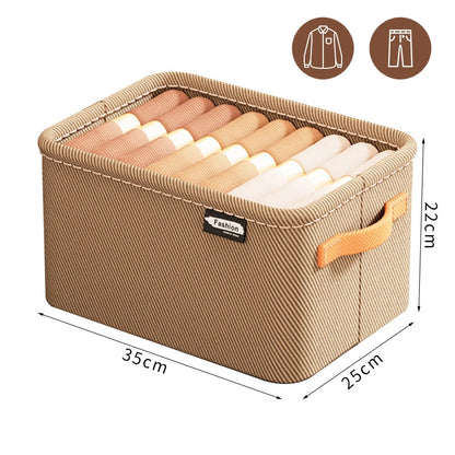 Thicken Clothes Organizer Pants Sweater Storage Cabinets Drawers Organizer Jeans Storage Box Wardrobe Clothes Storage Organi…