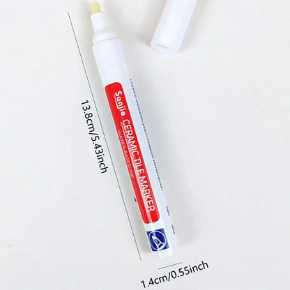1/5/10/30PC Ceramic tile bathroom wall floor tile gap color repair anti-mildew waterproof whiteboard color repair pen - imag…