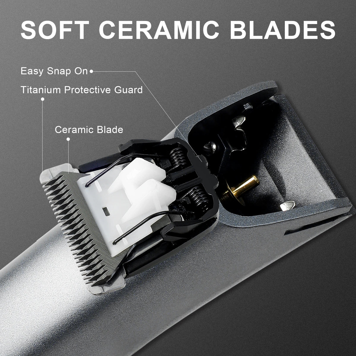 Electric Groin Hair Trimmer for Men,Body Groomer & Pubic Waterproof Hair Trimmer,Replaceable Ceramic Blade - image 6