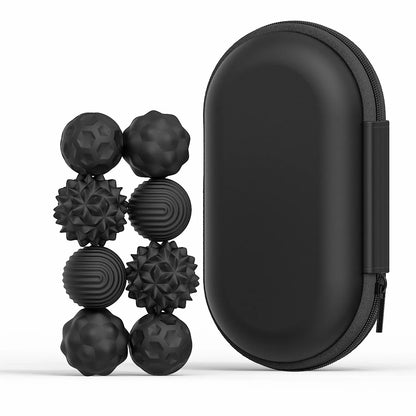 Silicone Magnetic Sensory Balls Fidget Toy Worry Balls Autism Calming Fidgeting Toy Anxiety Relief Stress Sensory Toy - imag…