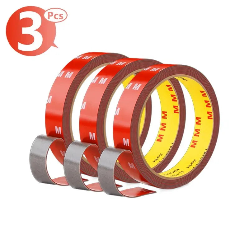 iLMH Extra Strong Double Sided Tape Adhesive Car Special Tear Off Without Leaving Traces High Viscosity Mounting Fixing Stic…