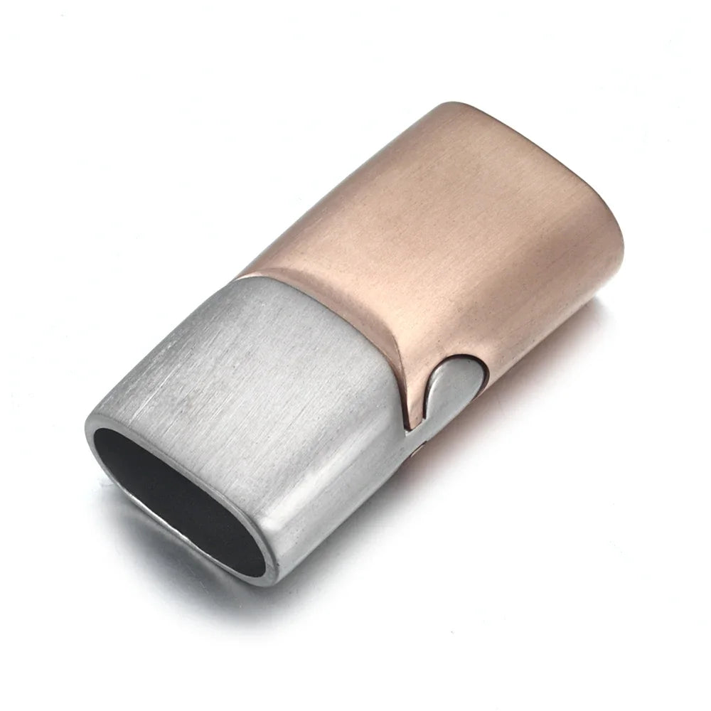 Stainless Steel Magnetic Clasp 8*4mm 10*5mm 12*6mm for DIY Bracelet Accessories Jewellery Making Supplies Jewelry Parts - im…
