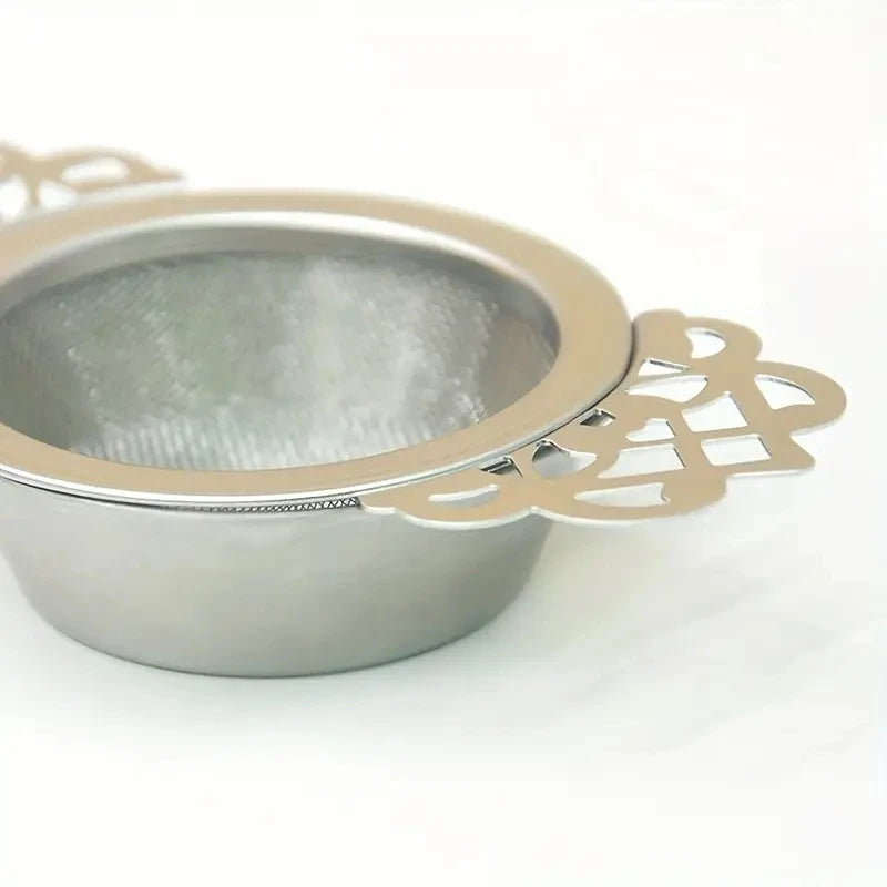 1/2pcs Tea Strainer Double Ear Fine Mesh Stainless Steel Spice Infuser Filter Tea Maker Teaware Kitchen Accessories - image 5