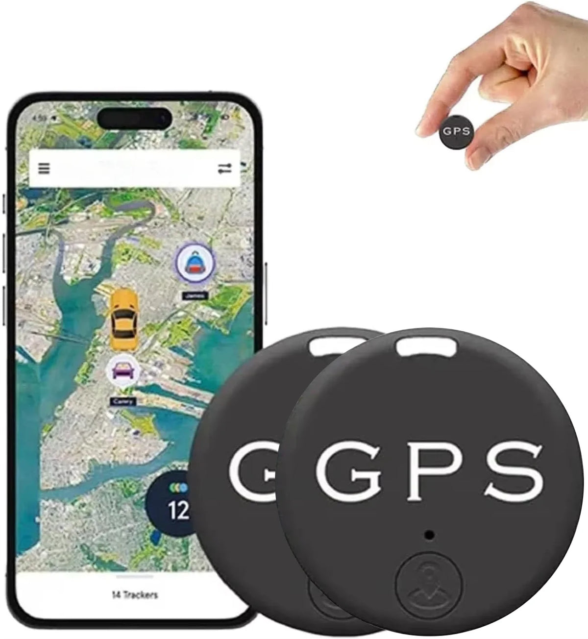 Car Vehicle Tracking Anti-Lost Locator Mini GPS Tracker for Vehicles Locator Tracker for Tracking System Bluetooth - image 9