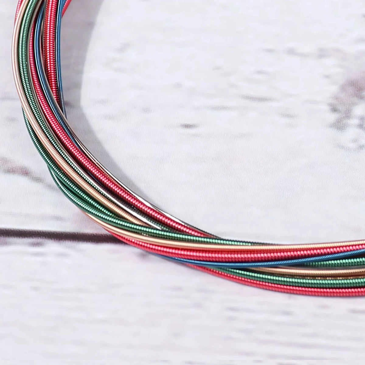 6Pcs/Set High-Quality Acoustic Guitar Strings - Replacement Guitar Strings, Premium Guitar Accessories - image 5