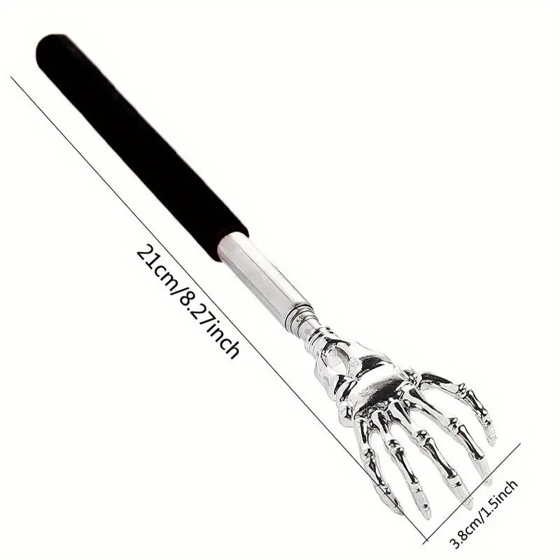 Portable Extendable Back Scratcher Stainless Steel Telescoping Back Scratcher for Both Human and Pets Extendable Back Massag…