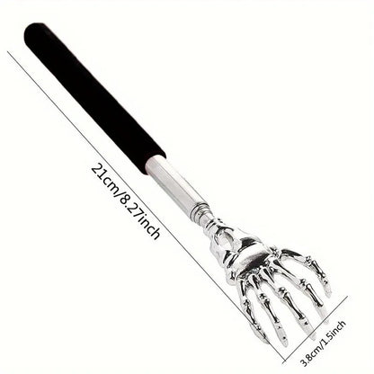 Portable Extendable Back Scratcher Stainless Steel Telescoping Back Scratcher for Both Human and Pets Extendable Back Massag…
