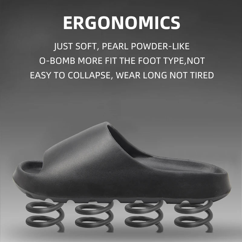 Men's EVA Home Bathroom Anti Slip Slippers（Product Does Not Come with Packaging Box） - image 4