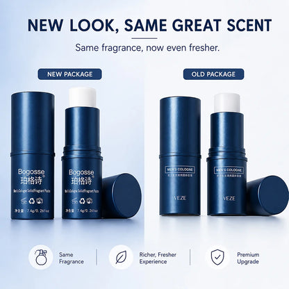 Fanzhen Men's Solid Cologne - Light and Fresh Scent, All-Over Use, Portable Stick for On-the-Go Convenience - image 3