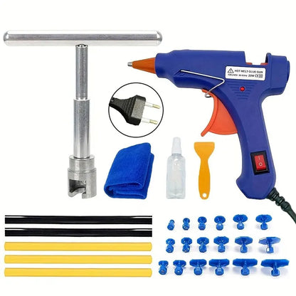 Car Dent Repair Tool Auto Body Part Mechanical Sheet Metal Paintless Dent Removal Puller Kit Hand Tools Kit Set - image 9