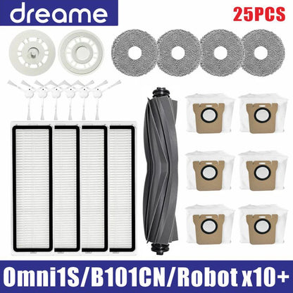 Dreame L10s Ultra / S10 Pro Accessories Mijia Omni 1S B101CN Robot X10+ Vacuum Main Side Brush Filter Mop Parts - image 16