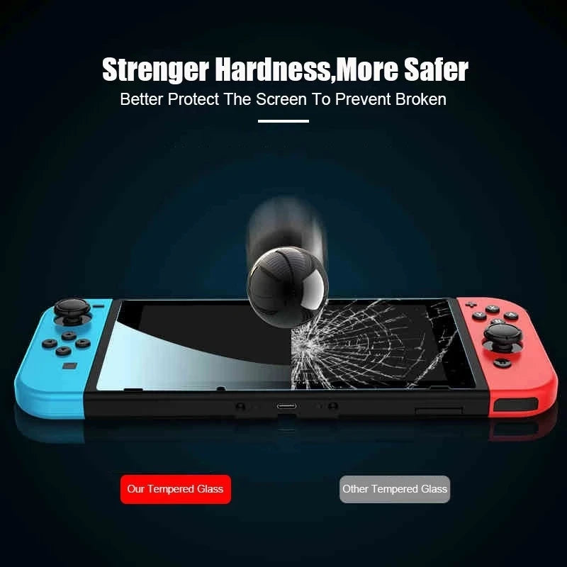1/2/3PCS Protective Glass For Nintend Switch Tempered Glass Screen Protector for Nintendos Switch Oled Lite NS Accessories F…