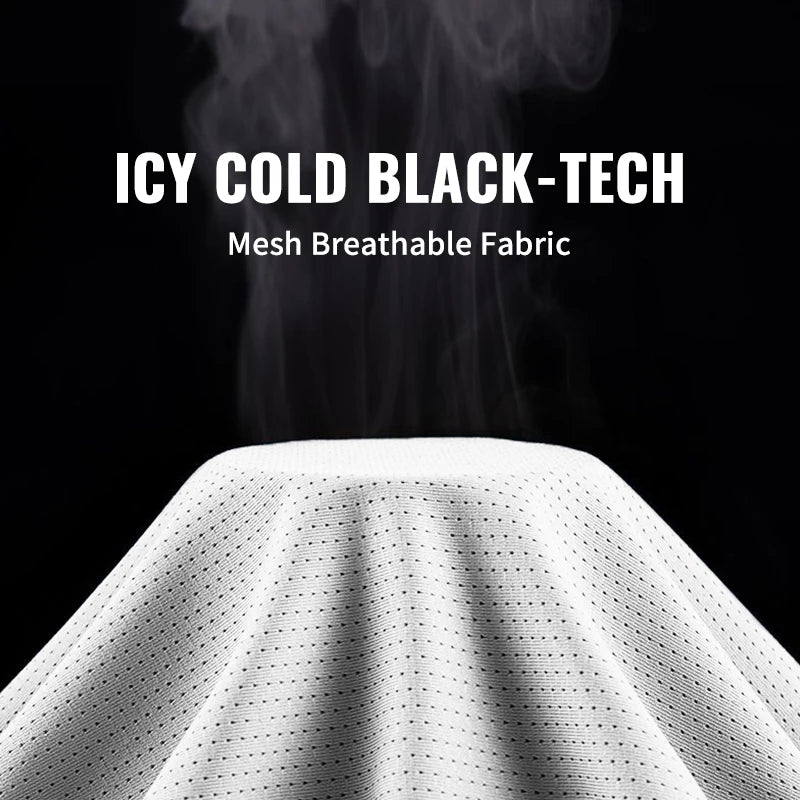 Ice Silk Running Shirts Men Loose Printing Short Sleeve Top Basketball Gym Sportswear For Male Fitness Workout Quick Dry Tee…