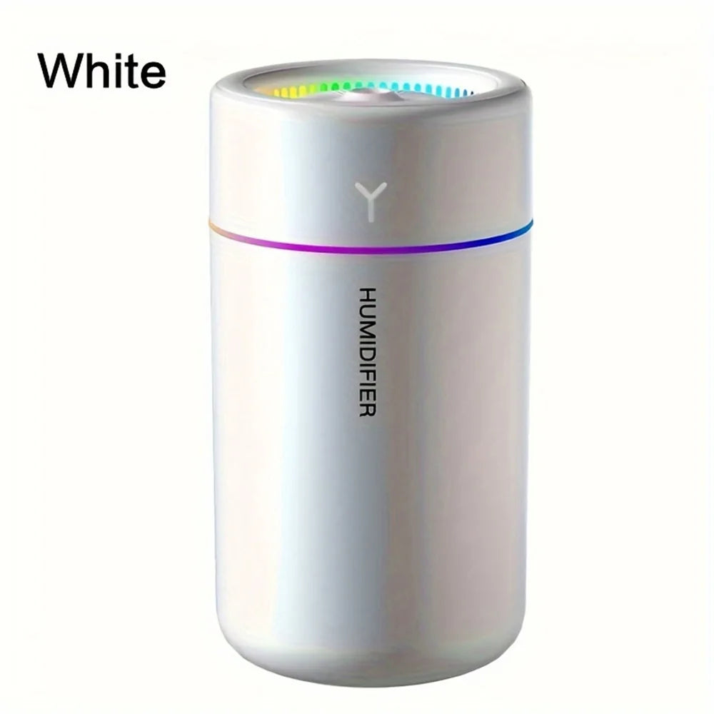 1pc Car Humidifier Colorful LED Aromatherapy Humidifier Silent Ultrasonic Air Aromatherapy Machine Suitable for Bedroom Offi…