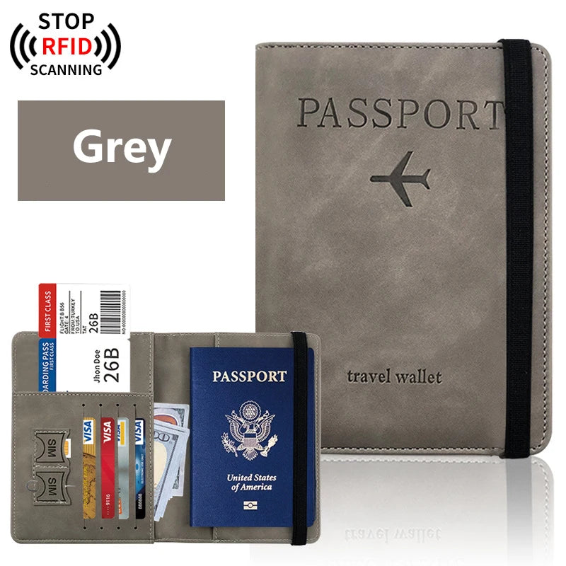 Passport Holder for Travel Essentials Passport Wallet Cover Case for Travel Accessories,Passport Book Holders for Women/Men…