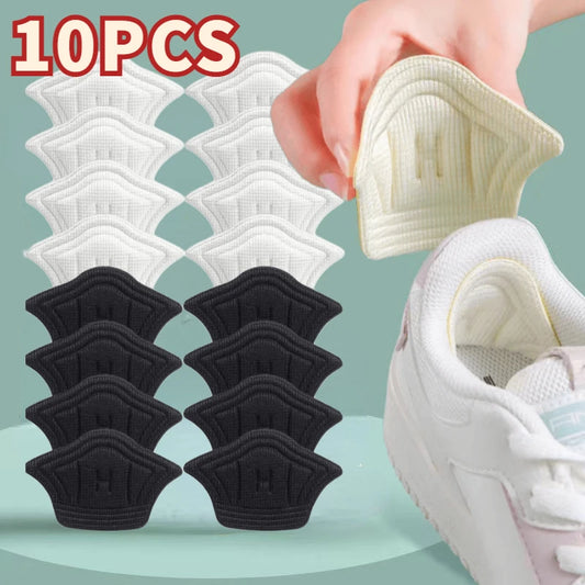 10pcs/set Insoles for Shoes Patch Heel Pads for Shoes Adjustable Size Feet Pad Insole Adhesive Back Sticker Shoes Insert Ins…