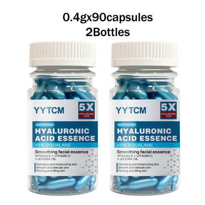 Hyaluronic acid deep moisturizing capsule essence, deep moisturizing and brightening skin essence (0.4gx30 capsules)/bag -1…