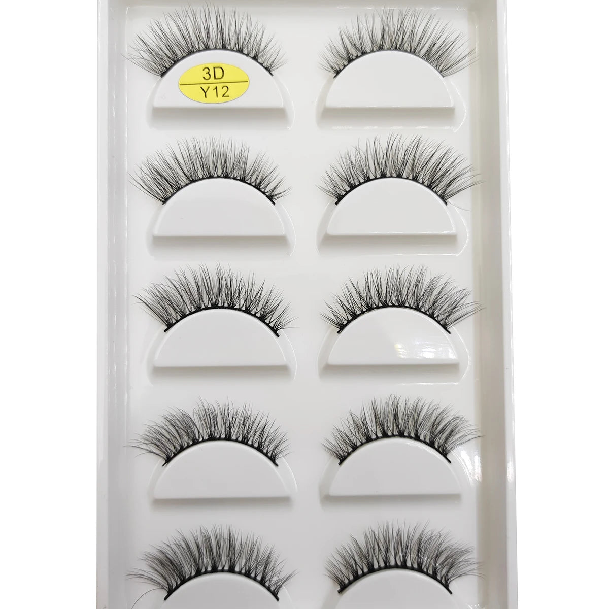 Natural 3D Mink False Eyelashes, Soft Wispy, Fluffy Eye Faux Lashes, Make Up Eyelash, Beauty Cat Cilios, 5 Pairs, 15 Styles…